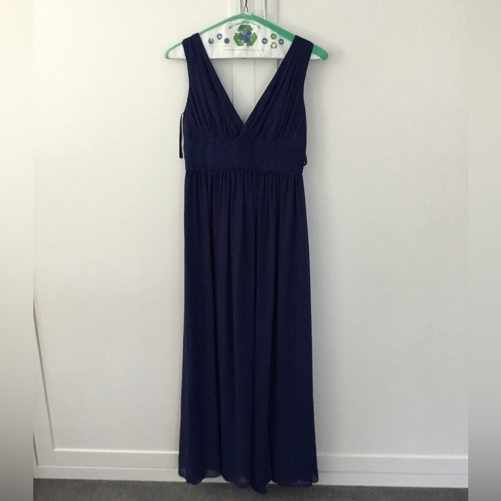 (2) N - Levkoff Blue Dress Size 10